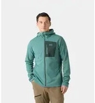 Helly Hansen f&uuml;r Herren. 49547 Versalite Fleecejacke mit Kapuze gr&uuml;n (L),...