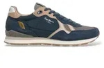 Pepe Jeans f&uuml;r Herren. PMS400049 Sneaker Brit City marineblau (40), Stoff,...
