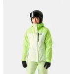Helly Hansen f&uuml;r Damen. 65735 Skijacke Snowplay gr&uuml;n (L), L&auml;ssig, Sportlich,