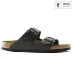 Birkenstock Unisex. 51791 Sandalen Arizona Birko-Flor (Normale Passform) schwarz