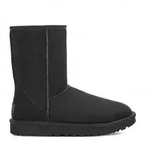 UGG f&uuml;r Damen. 1016223 Stiefel Classic Short II schwarz (36), Leder, Wohnung,...