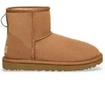 UGG f&uuml;r Damen. 1016222 Lederstiefel Classic Mini II Kastanie (36), Braun,...