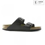 Birkenstock Unisex. 51793 Sandalen Arizona (Schmale Passform) schwarz (39), Wohnung,