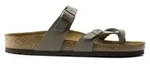 Birkenstock f&uuml;r Herren. 71071 Sandalen Mayari Birkibuc (Regul&auml;re Passform) stein