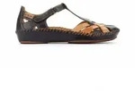 Pikolinos f&uuml;r Damen. 655-0732C5 Sandalen P. Vallarta 655 marine (41), Leder, L&auml;ssig