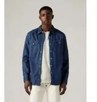 Levi's f&uuml;r Herren. 85744-0000 Barstow navy standard fit Hemd (L), Blau, L&auml;ssig,