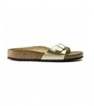 Birkenstock f&uuml;r Damen. 1016107 Sandalen Madrid (Schmale Passform) gold (38),