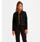 Levi's f&uuml;r Damen. 29945-0070 Original Trucker Jacke schwarz (S), L&auml;ssig,...