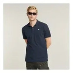 G-Star f&uuml;r Herren. D11595-5864-6067 Polo Dunda Slim navy (L), L&auml;ssig, Kurzarm,