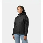 Helly Hansen f&uuml;r Damen. 62066 Wasserdichte Jacke Seven J schwarz (XS), L&auml;ssig,