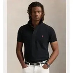 Polo Ralph Lauren f&uuml;r Herren. 710782592001 Schwarzes Piqu&eacute;-Poloshirt (L),...