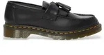 Dr Martens f&uuml;r Damen. 22209001 Adrian Yellow Yellow Stitch Leder-Slipper schwarz