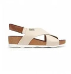 Pikolinos f&uuml;r Damen. W9E-0912 Mahon Sandalen aus beigem Leder (39), 3 bis 5 cm,