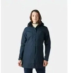 Helly Hansen f&uuml;r Damen. 62648 Wasserdichte lange Jacke Aden marineblau (M),...