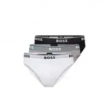 BOSS f&uuml;r Herren. 50475273 3er-Pack Slips wei&szlig;, grau, schwarz (L), Heimtextilien,