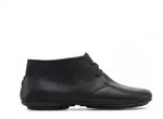 Camper f&uuml;r Damen. K400221-004 Rechts Nina Leder-Kn&ouml;chelstiefel schwarz (38),