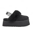 UGG f&uuml;r Damen. 1113474 Lederschuhe W Funkette schwarz (40), Wohnung, Keine, L&auml;ssig,
