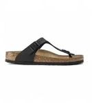 Birkenstock f&uuml;r Damen. 43691 Sandalen Normal Gizeh (Regul&auml;re Passform) schwarz