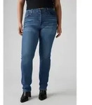 Levi's f&uuml;r Damen. 18883-0204 Jeans 724 Blau (28/30), L&auml;ssig, Baumwolle, Denim
