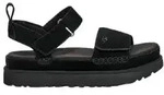 UGG f&uuml;r Damen. 1136783 Ledersandalen W Goldenstar schwarz (40), 3 bis 5 cm,