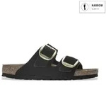 Birkenstock f&uuml;r Damen. 1023290 Leder-Sandalen Arizona Big Buckle Lenb (Schmale