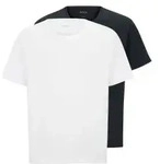 BOSS f&uuml;r Herren. 50475287 2er-Pack Comfor-T-Shirts wei&szlig;, marineblau (3XL), L&auml;ssig,