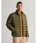 Gant f&uuml;r Herren. 7006298 Leichte Daunenjacke gr&uuml;n (S), L&auml;ssig, Langarm,...
