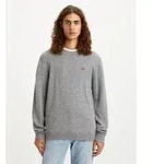 Levi's f&uuml;r Herren. A4320-0000 Original Housemark grauer Pullover (M), L&auml;ssig,