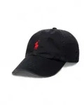 Polo Ralph Lauren f&uuml;r Herren. 710548524012 Schwarze Baumwollkappe aus chinesischem