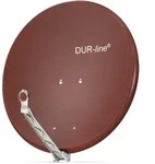 DUR-line Select 75/80 Rot - Alu Sat-Reflektor