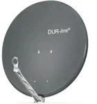 DUR-line Select 75/80 Anthrazit - Alu Sat-Reflektor