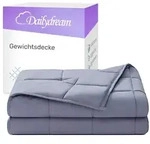 Gewichtsdecke f&uuml;r Erwachsene aus 100% Baumwolle, Edition"Grau"