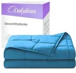 Gewichtsdecke f&uuml;r Erwachsene aus 100% Baumwolle, Edition "Blau"