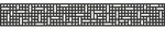 KAHRS Solid Alu-Designeinsatz Mesh, 30x180 cm, ohne Adapterleisten