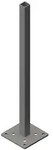 KAHRS Solid Konsole GJ 48 zum Aufd&uuml;beln, verzinkt, f&uuml;r 7x7 cm Alu-Zaunpfosten,