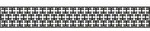 KAHRS Solid Alu-Designeinsatz Oriental, 30x180 cm, ohne Adapterleisten