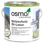 Osmo Holzschutz "&Ouml;l-Lasur" Effekt, Onyxsilber 1143, 2,5 L