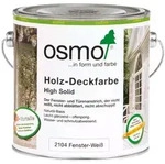 Osmo Holz-Deckfarbe, Fenster-Wei&szlig; 2104, 0,75 L