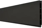KAHRS Solid BPC-Zaun, Einzelprofil f&uuml;r Stecksystem, Anthrazitgrau, 1,9x15x180 cm
