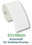 Zebra Z-Ultimate 3000T, Etikettenrolle, Kunststoff, 57x19mm, 880249-019D