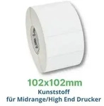 Zebra Z-Ultimate 3000T, Etikettenrolle, Kunststoff, 102x102mm, 880350-101