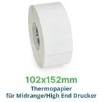 Zebra Z-Select 2000D, Etikettenrolle, Thermopapier, 102x152mm, 800740-605