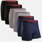 BAMBOO TRUNKS - 6-Pack - Schwarz | Grau | Marineblau - M