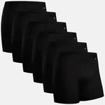 SPORTS TRUNKS - 6-Pack - Schwarz - 4XL