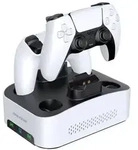 GRAUGEAR Gaming Type C Geh&auml;use mit Ladestation f&uuml;r 2 PS5 Controller