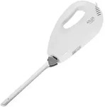Adler AD 4512 Elektromesser elektrisches K&uuml;chenmesser aus Edelstahl Wei&szlig;