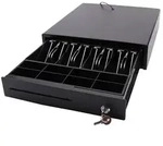 Olympia Kassenschublade XLD 460A Metall Geldlade Schwarz