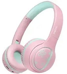 LogiLink Bluetooth 5.4 Kinderheadset, max. 85 dB, mit Mikrofon, faltbar, Pink