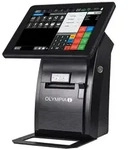 Olympia Registrierkasse T210 Kassensystem f&uuml;r Restaurant und Gastronomie Schwarz