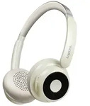 LogiLink AuraSolo Bluetooth 6.0 Headset, ANC, 20 Std. Akku, Braun